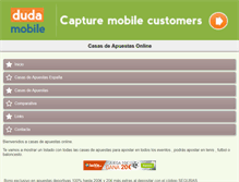Tablet Screenshot of casasdeapuestasonline.com